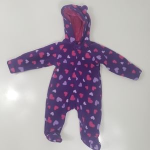 Faded Glory Purple Heart Full Body Jacket …